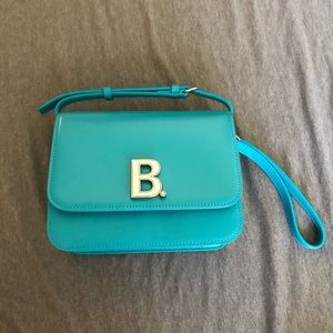 Teal Balenciaga Cross body Bag